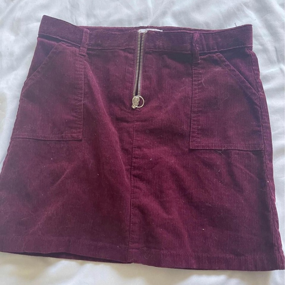 Children’s place Maroon corduroy skirt